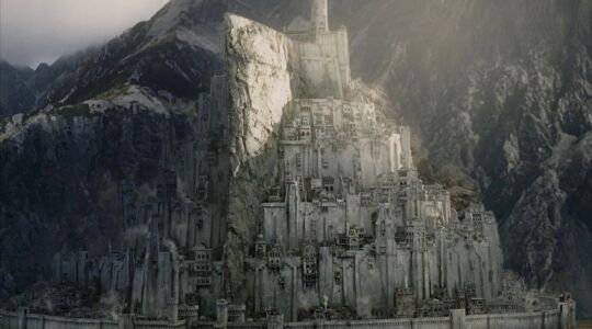 Minas Tirith in Lord of the Rings