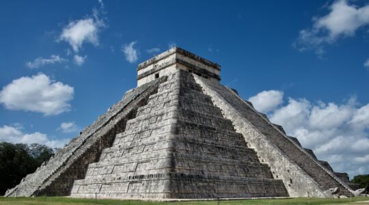 Een van de indrukwekkende gebouwen die de Maya's hebben gebouwd