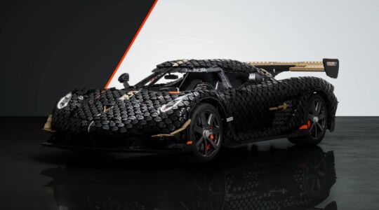 LEGO bouwt Koenigsegg Sadair's Spear na in real life