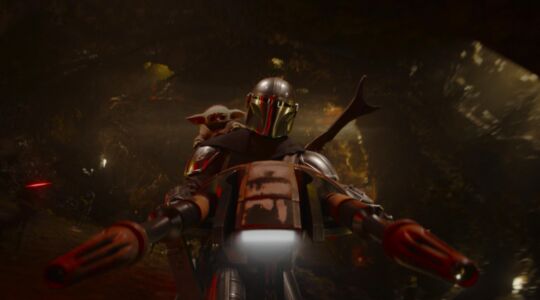 The Mandalorian en Grogu