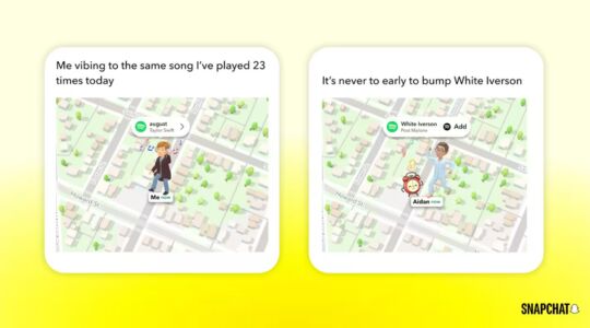 Zo zien vrienden op Snapchat wat je op Spotify luistert