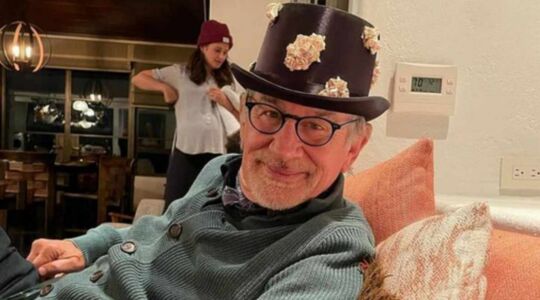 Een selfie van Spielberg