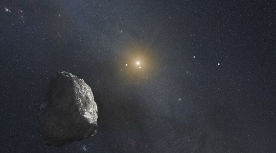 Een object in de ruimte