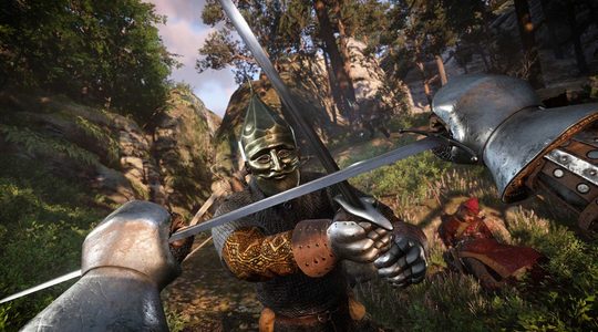 Een ridder in Kingdom Come Deliverance 2