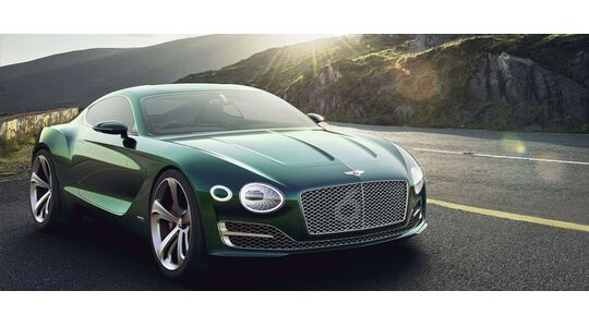 Illustratie voor: Met de Bentley EXP10 speed 6 concept overtreft Bentley zichzelf