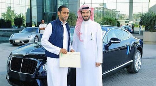 Illustratie voor: 100 Bentleys schenken? Dat kan Al-Waleed bin Talal