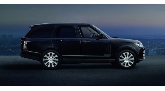 Illustratie voor: Land Rover presenteert de gepantserde Range Rover Sentinel