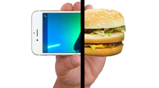 Illustratie voor: Als McDonald’s zou adverteren zoals Apple dat doet