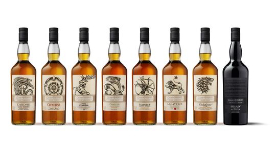 Game of thrones whisky collectie Gewoonvoorhem