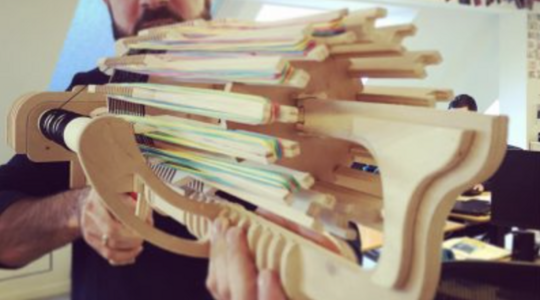 Stiekjes Rubber Band Machine Gun Gewoonvoorhem
