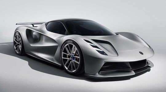 Elektrische hypercar Lotus Evijan
