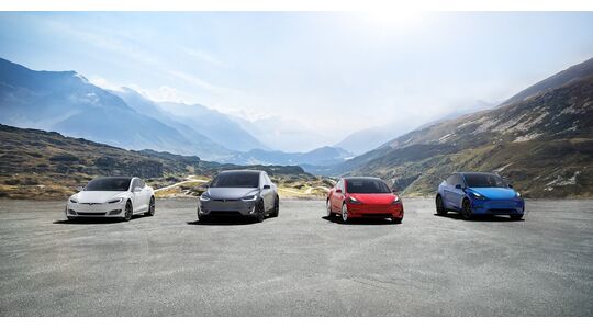 tesla modellen