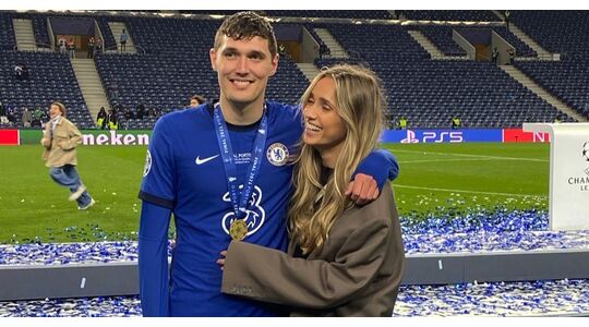 vriendin van Andreas Christensen