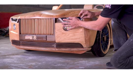 replica Rolls Royce Boat Tail