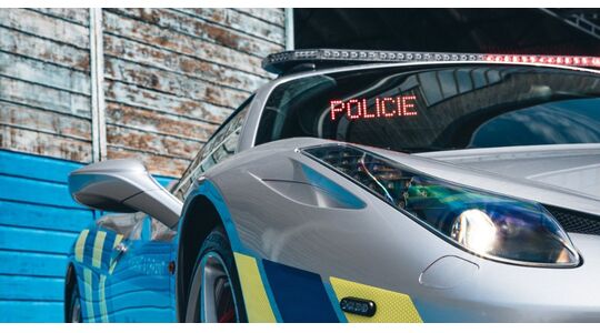 Tsjechische politie Ferrari