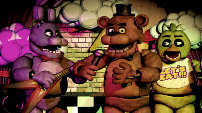 De animatronics uit Five Nights at Freddy’s