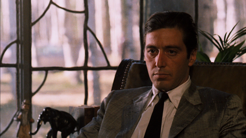 Michael Corleone in de film The Godfather