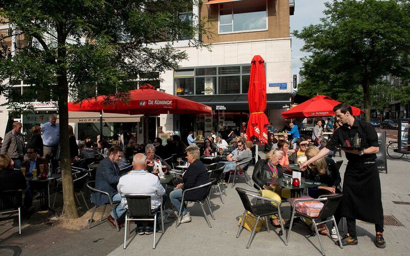 terrassen met de beste bieren in Rotterdam