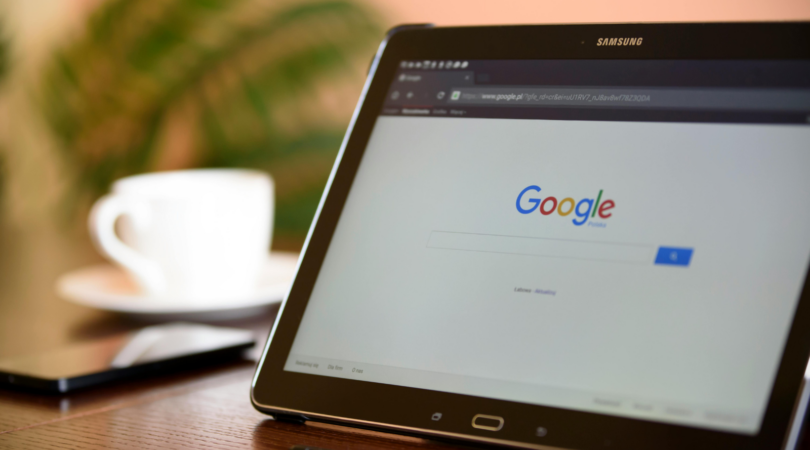 Samsung tablet met google open